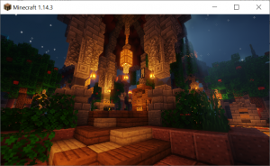 Minecraft Sildur's shader csomag