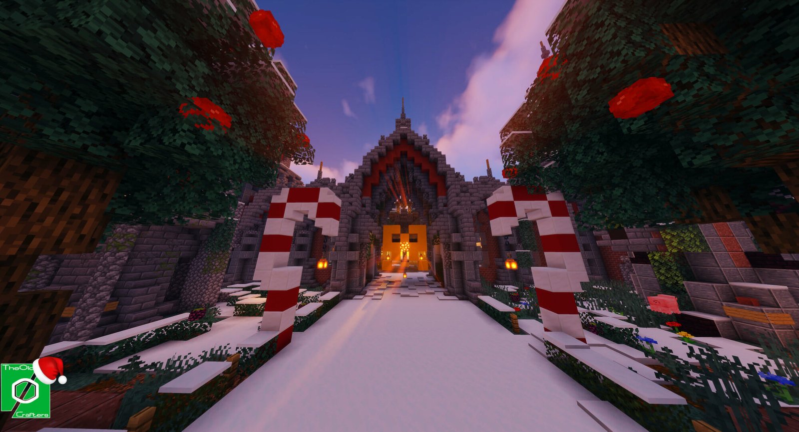Minecraft TheOld - Crafters kezdőhely télen